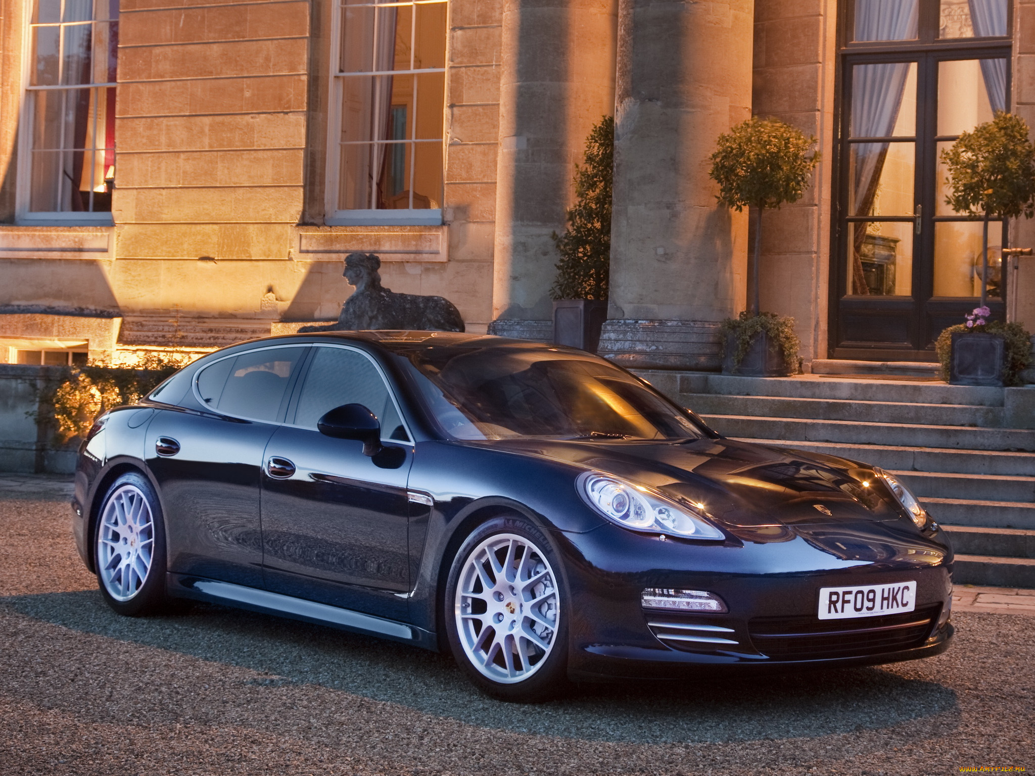 , porsche, panamera, turbo, 970, 2009, uk-spec